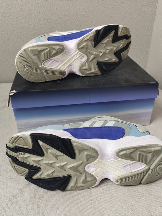 Size 11.5 - Adidas x END Yung 1 ‘Atmosphere’ G2763519 Suede Blue UNC Blue purple main image 4